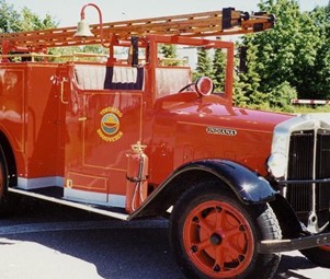 Veteranbrannbil til Tønsberg