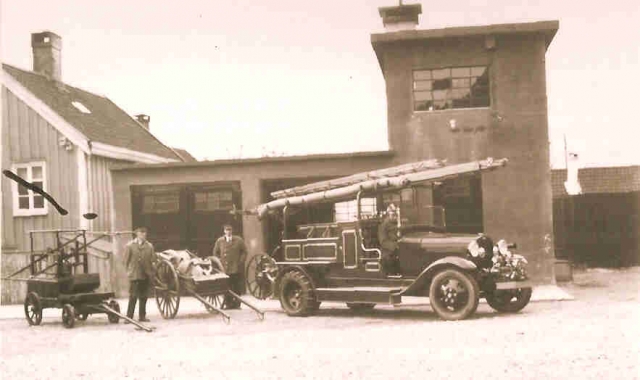 Veteranbrannbiltreff i Kristiansund